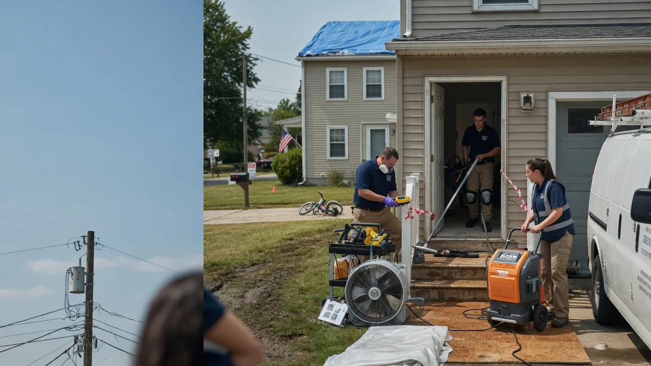 Water Damage Repair in Plainville, IN near me
